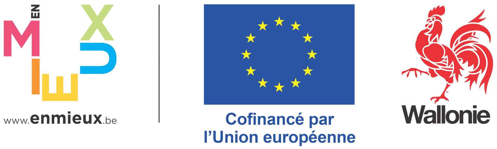 logo en Mieux - Cofinancé par l'Ue - Région wallonne